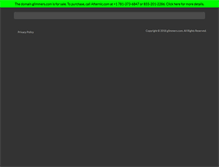 Tablet Screenshot of glimmers.com